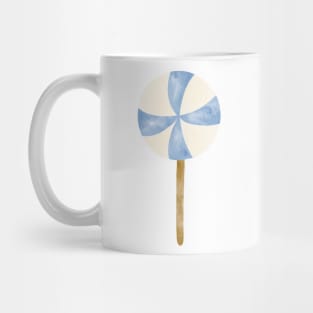 Blue lollipop Mug